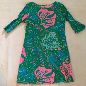 Lilly pulitzer shift dress euc beautiful colors xl